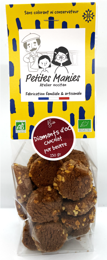 Diamant d'Oc chocolat pur beurre bio